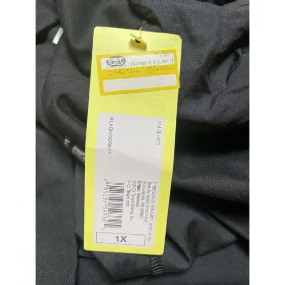 All In Motion Woven High-Rise 2-in-1 Run Shorts 3" Womens Size 1X Black - Picture 6 of 6